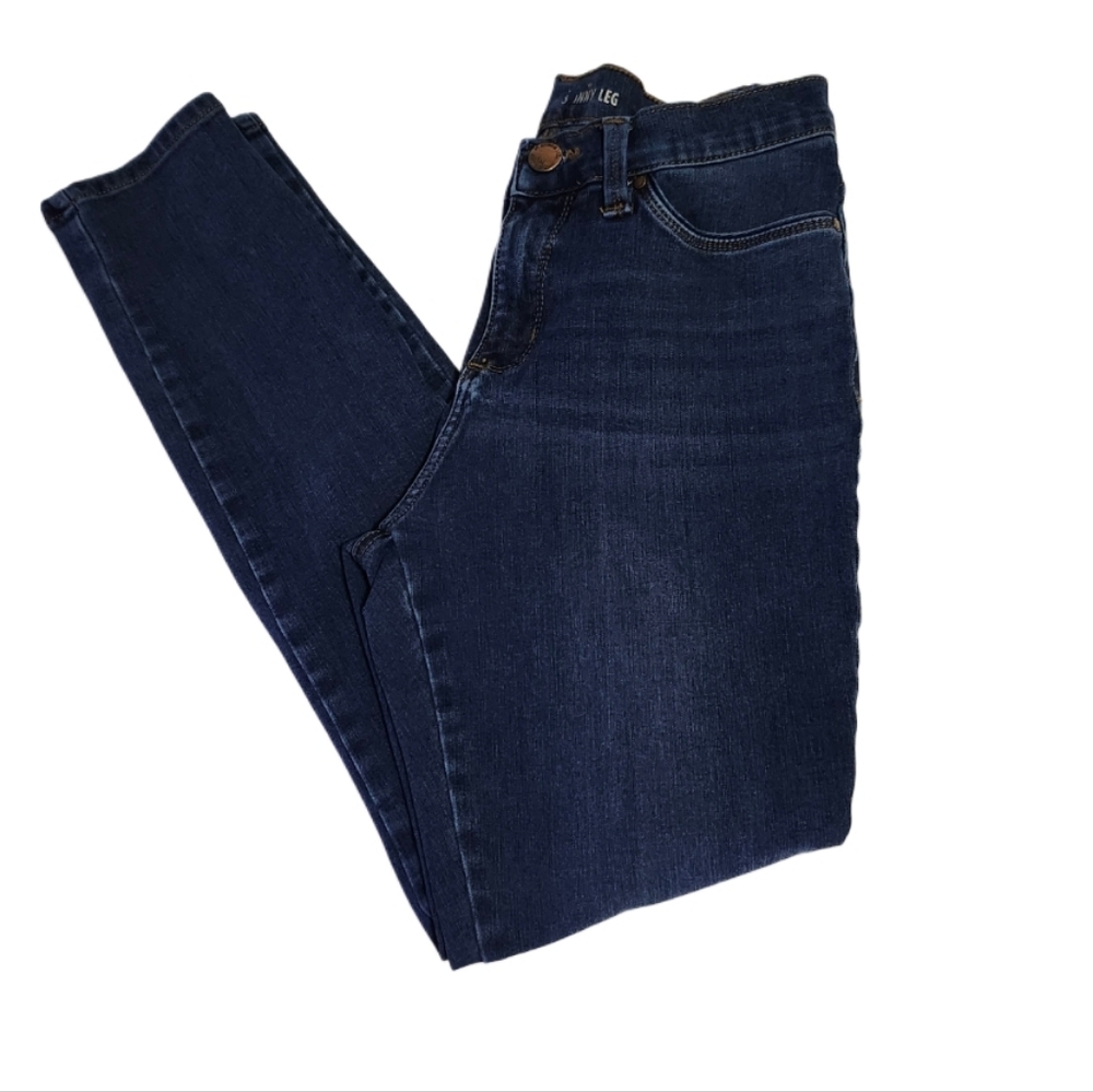 Lee  Skinny Leg  Women's  Size 4  Mid-rise  Denim  Blue  Jeans  Casual